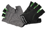 Велоперчатки Skoda Cycling Gloves, Black/Green, артикул 000084616AFBD