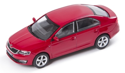 Модель автомобиля Skoda Rapid 1:43, Corrida Red