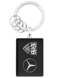 Брелок Mercedes-Benz Key ring, Bad Cannstatt, Black, артикул B66952319