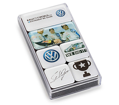 Набор магнитов Volkswagen Magnets RallyTheWorld