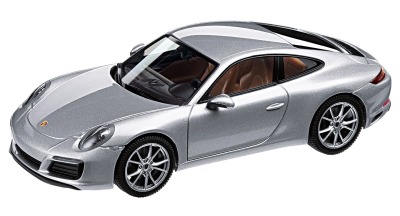 Модель автомобиля Porsche 911 Carrera S, GT Silver Metallic