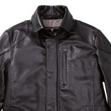 Мужская кожаная куртка Porsche Men's Leather Jacket - Classic Collection, артикул WAP91100S0H