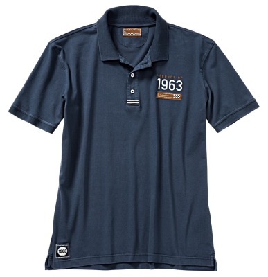 Мужское поло Porsche Men's polo shirt – Classic collection, Dark Blue