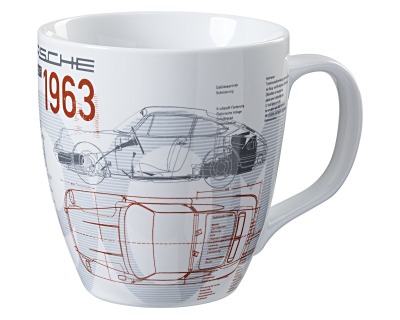 Коллекционная кружка Porsche Collector’s cup – no. 18 – Classic – limited edition