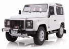 Модель автомобиля Land Rover Defender 90, Scale 1:18, White