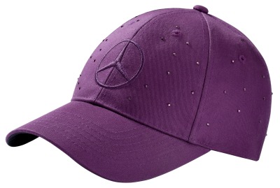 Женская бейсболка Mercedes Women's Сap, 100% cotton, Plum