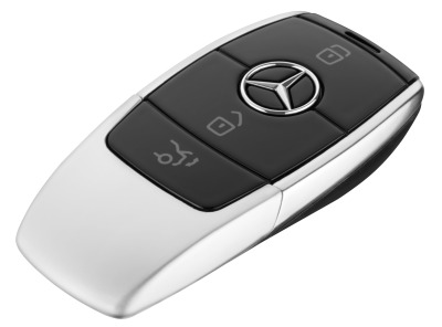 Флешка Mercedes-Benz USB Stick, Key Style, Black/Silver, 8GB