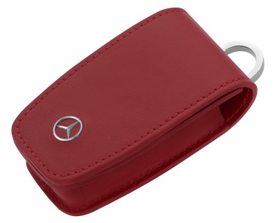 Кожаный футляр для ключей Mercedes-Benz Key Wallet, Gen. 6, Red