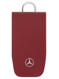 Кожаный футляр для ключей Mercedes-Benz Key Wallet, Gen. 6, Red, артикул B66958410