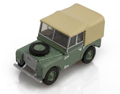 Модель автомобиля Land Rover Series I HUE, Scale 1:76, Green
