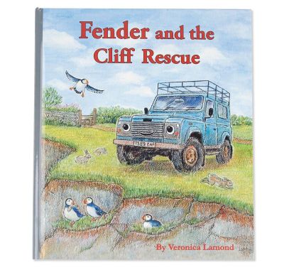 Детская книжка Land Rover Fender and the Cliff Rescue, Children's Book No.6