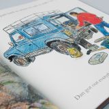 Детская книжка Land Rover Fender and the Cliff Rescue, Children's Book No.6, артикул LDGF930NAA