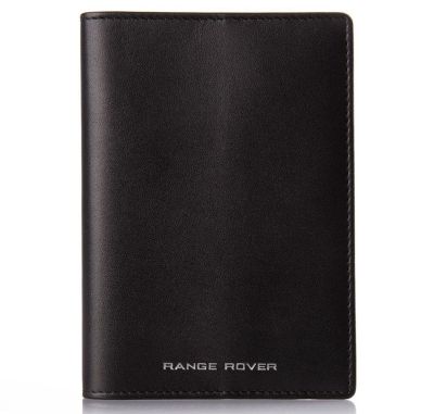 Кожаная обложка для паспорта Range Rover Leather Passport Holder, Black