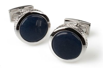 Запонки Range Rover Cufflinks, Silver/Navy