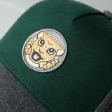 Детская бейсболка Jaguar Kids Baseball Cap, Grey/Green, артикул JDCC820GNA