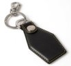 Кожаный брелок Jaguar Ultimate Keyring, Black