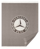 Плед Mercedes Blanket, Herringbone, Dark Brown / Off-white, артикул B66041560