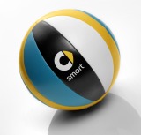 Мяч для пляжного волейбола Smart Beach Volleyball, Orange/White/Turquoise, артикул B67993603