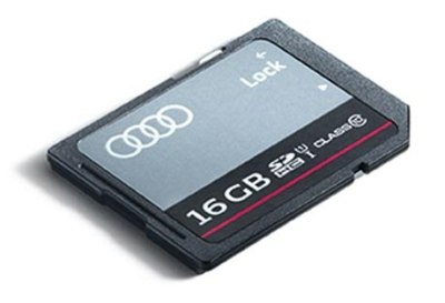 Карта памяти Audi SD Card, 16Gb, Black