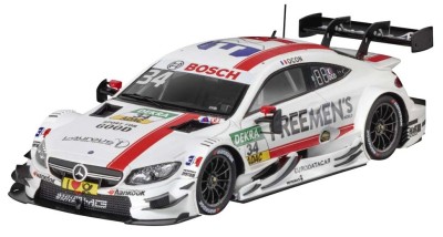 Модель Mercedes-AMG C 63 DTM, 2016, FREE MEN's WORLD, Esteban Ocon, Scale 1:43