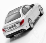 Модель автомобиля Mercedes-AMG C 63 S, W205, Iridium Silver Magno, Scale 1:43, артикул B66960401