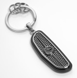 Брелок Mercedes-Benz Key Ring Atlanta, Silver/Black, артикул B66953308