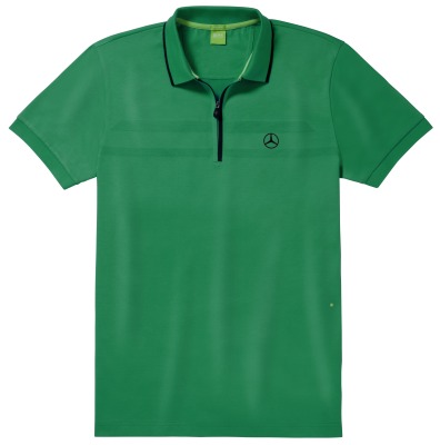 Мужская рубашка-поло Mercedes-Benz Men's Polo Shirt, Hugo Boss, Green