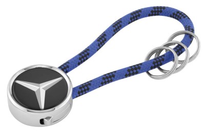 Брелок Mercedes-Benz Key Ring, Mumbai, Black/Silver/Blue