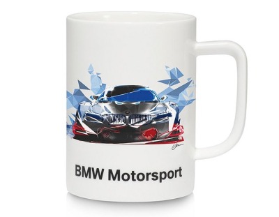 Кружка BMW Motorsport Mug, 450 ml., White