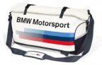 Спортивная сумка BMW Motorsport Sports Bag, White/Team Blue
