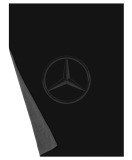 Двусторонний плед Mercedes Reversible Fleece Blanket, Black/Anthracite, артикул B67871618