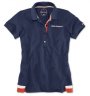 Женская рубашка-поло BMW Golfsport Fashion Polo Shirt, Ladies, Navy Blue