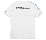 Мужская футболка BMW Motorsport Motion T-Shirt, Men, White, артикул 80142446421