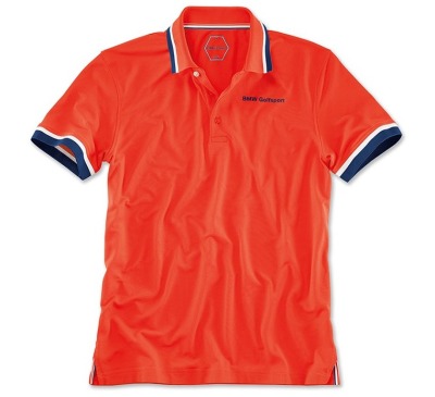 Мужская рубашка-поло BMW Golfsport Polo Shirt, Men, Fire