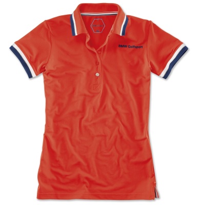 Женская рубашка-поло BMW Golfsport Polo Shirt, Ladies, Fire