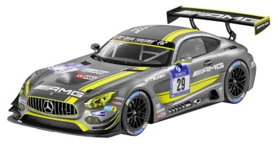 Модель Mercedes-AMG GT3, AMG Team HTP Motorsport, Grey, 1:18 Scale