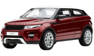 Модель автомобиля Range Rover Evoque, Scale 1:18, Firenze Red