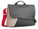 Наплечная сумка унисекс Audi Sport Messenger Bag, Leather/Alcantara
