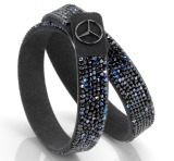 Женский браслет Mercedes Women's Bracelet, Black Edition, Swarovski, артикул B66953279