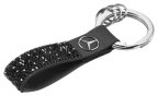 Брелок Mercedes-Benz Key Ring, Milano, Black, Swarovski