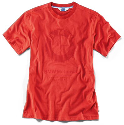 Мужская футболка BMW Motorrad Logo T-shirt Men, Red
