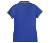 Женская рубашка-поло Porsche Golfsport Women's Polo Shirt - Sport, Aqua Blue, артикул WAP5460XS0H