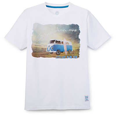 Мужская футболка Volkswagen T1 Bulli Summer Edition, White