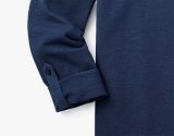 Мужская рубашка-поло с длинным рукавом Volkswagen Logo Men's Longsleeved Polo Shirt, Dark Blue, артикул 5TD084132A530