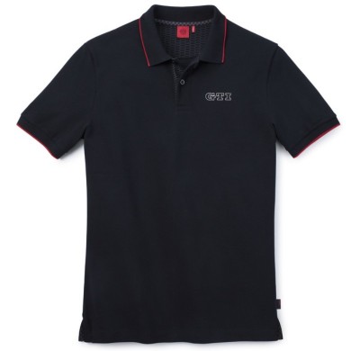 Мужская рубашка-поло Volkswagen GTI Men's Polo Shirt, Black
