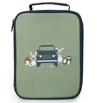 Детская сумка для завтраков - ланчбокс Land Rover Lunch Box, Green/Navy