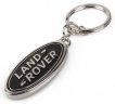 Стальной брелок Land Rover Oval Keyring, Black