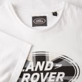 Мужская футболка Land Rover Men's Union Flag Graphic T-shirt, White, артикул LATM016WTB