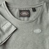 Женская футболка Land Rover Women's Oval Badge T-shirt, Grey, артикул LBTW135GMI