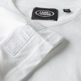 Мужская футболка Land Rover Men's Oval Badge T-shirt, White, артикул LATM014WTB